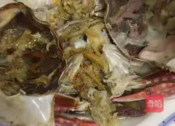 Illustration of how to make scallion oil crab 8