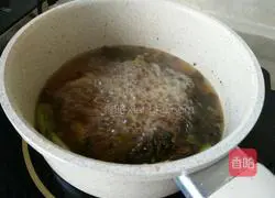 Kuaishou sauerkraut fish Illustration of how to do it 6