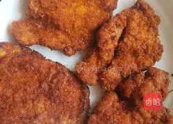 Illustration of homemade fried chicken steak 9