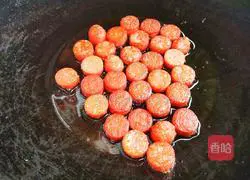 Cumin ham, diced potatoes recipe 6