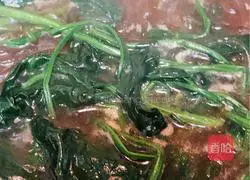 Illustration of how to make spinach vermicelli 7