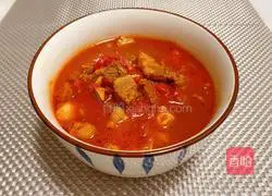 Illustration of how to cook beef brisket with tomatoes 1