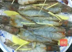 Steamed prawns with garlic vermicelli Illustration of how to do it 2