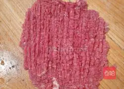 Illustration of how to make fried white radish and meatballs (cake) 2