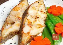 Illustration of how to make pan-fried halibut 10