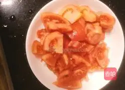 Illustration of how to make tomato-fried beef 2