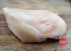 Illustration of how to make fried chicken steak 1