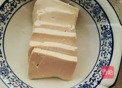 Illustration of making tofu and eggs 3