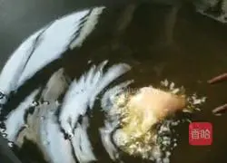 Illustration of home-cooked pig's trotters 2