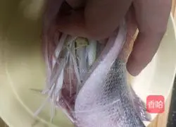 Illustration of how to make steamed seabass 8