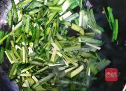 Illustration of how to make leek powder and kudzu residue 2