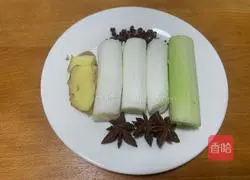 Illustration of how to cook ribs and beans stewed 3