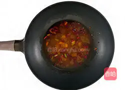 Illustration of how to make spicy hop snails 5