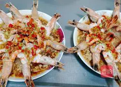 Illustration of how to make steamed shrimp with vermicelli 4