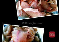 Illustration of how to make steamed fish fillets 1