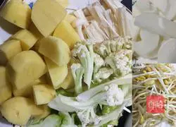 Illustration of home-style boiled fish 2