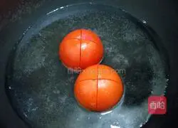Illustration of how to make scrambled eggs with tomatoes 2