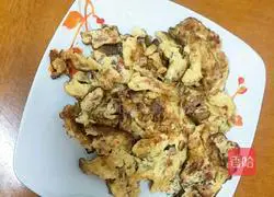 Illustration of how to make ham and fried eggs 7