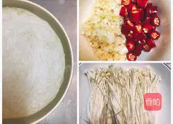 Illustration of how to make clam fans 2