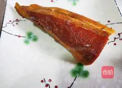 Illustration of how to make steamed bacon with dried beans 3
