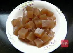 Illustration of how to make stir-fried jelly 2