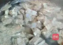 Braised Lamb Illustration of how to do it 3