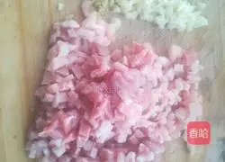 Illustration of how to make minced meat and beans 1