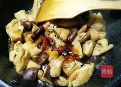 Illustration of how to make mushroom oil tofu 10