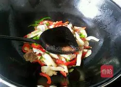 Illustration of how to make fried mushrooms with pepper 7