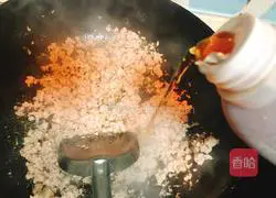 Meal: Meat Illustration of how to make foamy tofu 6