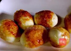 Illustration of how to cook pork with tiger skin eggs 8