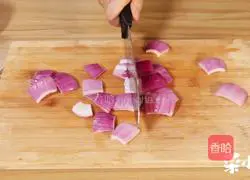 Illustration of how to make fried squid rings with sauce 3