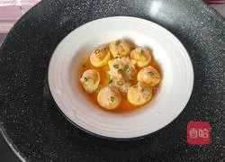 Illustration of how to make steamed shrimp and cherry meat tofu 9