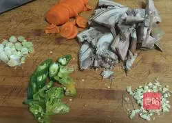 Illustration of twice-cooked pork 2