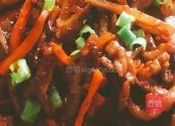 Illustration of how to make fish-flavored shredded pork 8