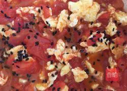 Illustration of how to make tomato scrambled eggs 7