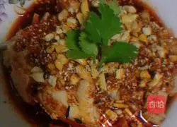 Illustration of how to make saliva chicken 7