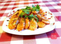 Illustration of Braised Jiwei Shrimp 9