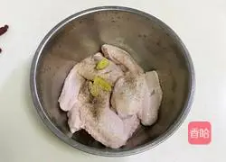 Illustration of Korean finger-sucking fried chicken wings 4