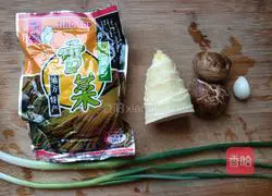 Illustration of how to make fried duck hearts with pickled vegetables 2
