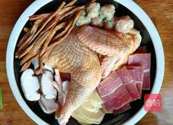 Illustration of how to make steamed chicken 8