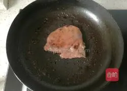 Illustration of how to make chewy steak with black pepper, carrot, lettuce and lettuce 3