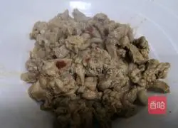 Illustration of how to make vine pepper rabbit 13