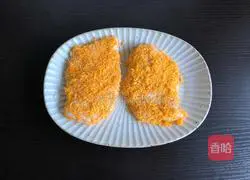Illustration of how to make crispy chicken steak 3