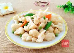 Illustration of how to make garlic cauliflower 22