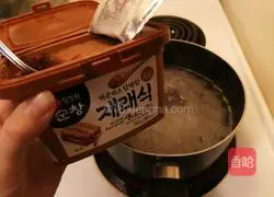 Lazy Man's Korean Doenjang Soup Recipe Illustration 3