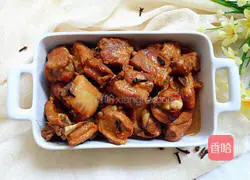 Illustration of how to make clove spareribs 11