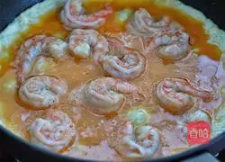 Illustration of how to make shrimp and eggs 7