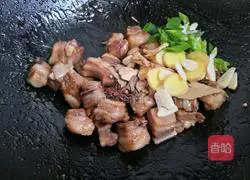 Illustration of braised lamb chops 10