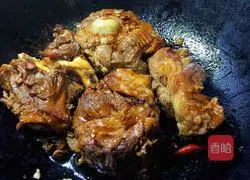 Illustration of how to make pork bones with vegetable sauce 8